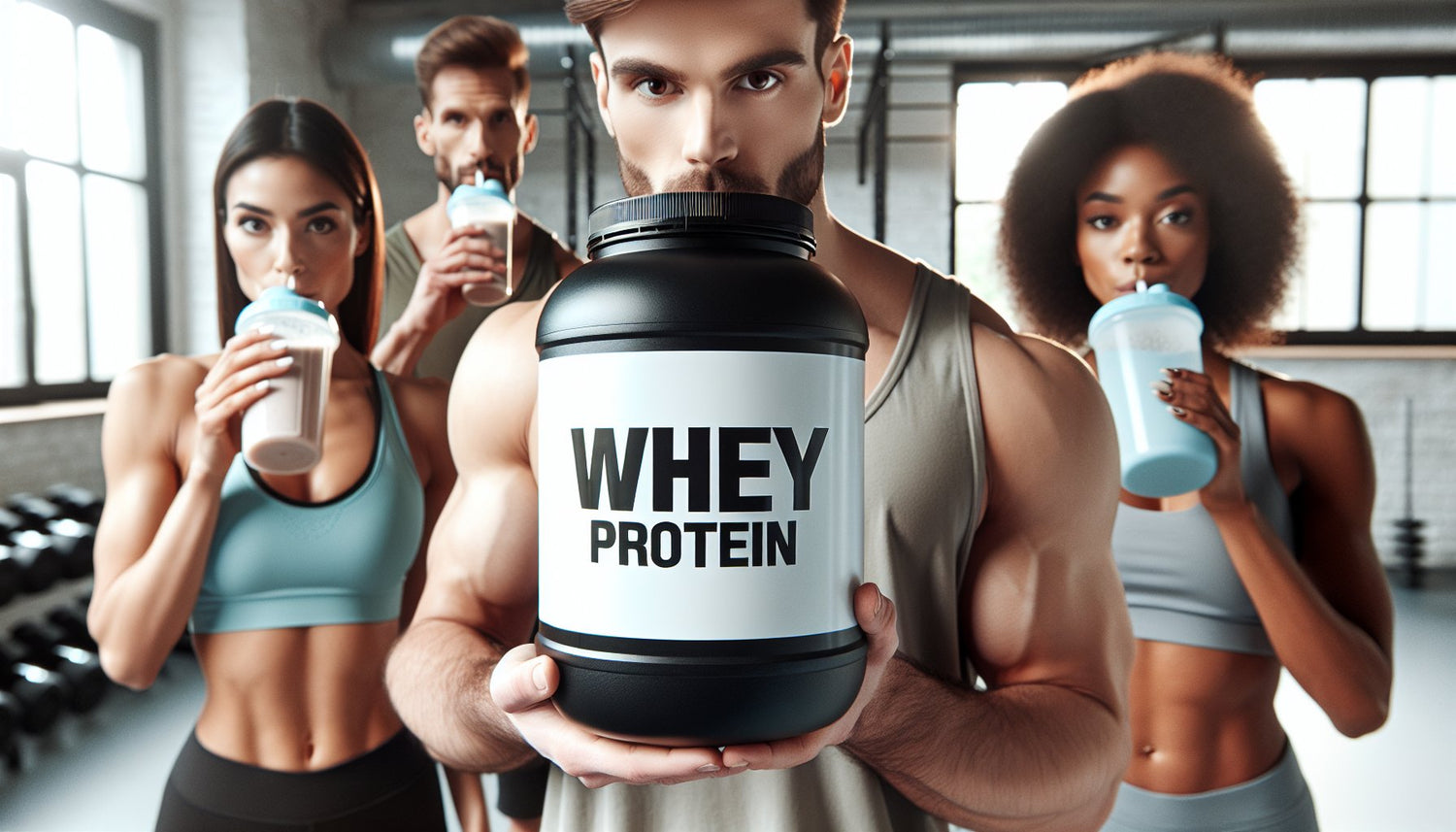 100% WHEY Protein Shakes