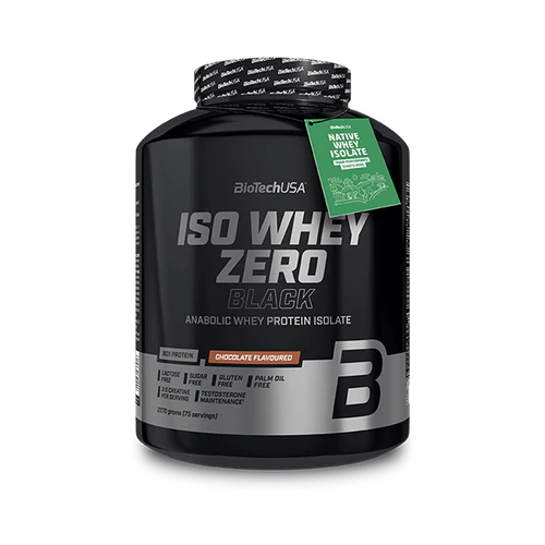 BioTechUSA Iso Whey Zero Black Molkeprotein 2270g