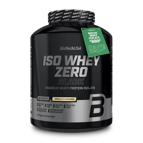 BioTechUSA Iso Whey Zero Black Molkeprotein 2270g