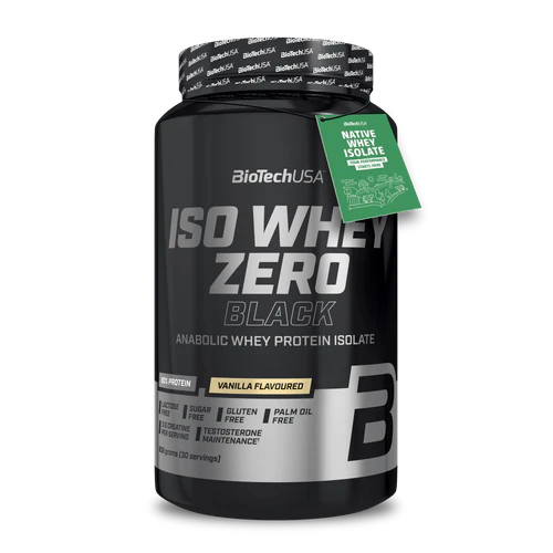 BioTechUSA Iso Whey Zero Black Molkeprotein 908g